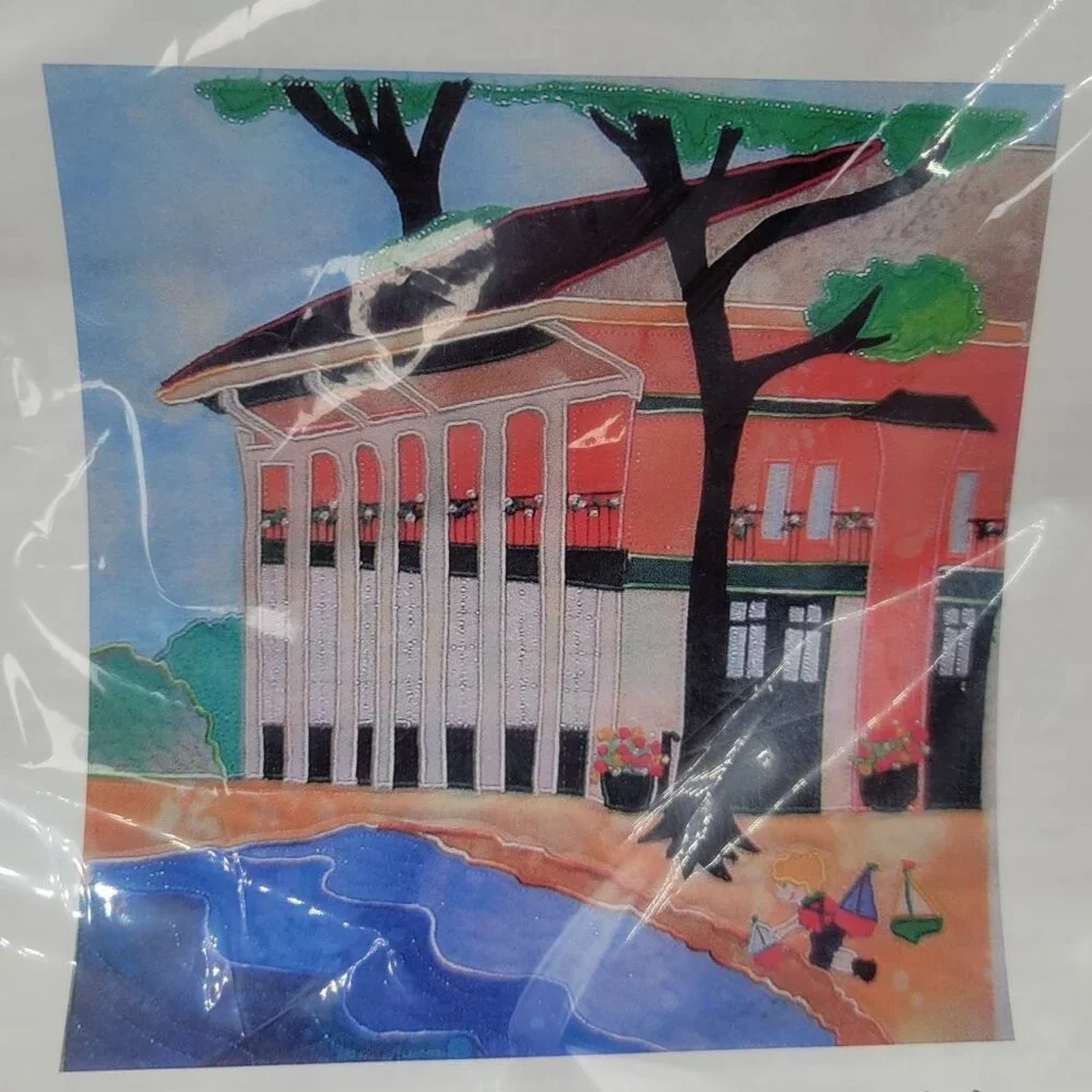 Colorado Quilt Block Pattern 2002 Washington Park Boat House Bernina Of Denver